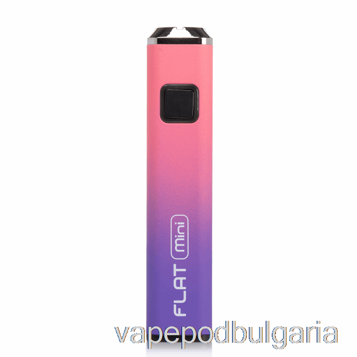 Vape Bulgaria Yocan Flat Mini 400mah батерия лилаво розово